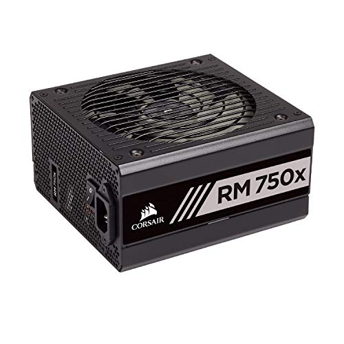 Corsair RMX Series, RM750x, 750 Watt, 80+ Gold Certified, Fully Modular Power Supply