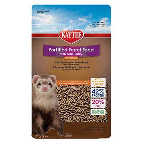 Kaytee Premium Ferret Food With Chicken, 4-Ib