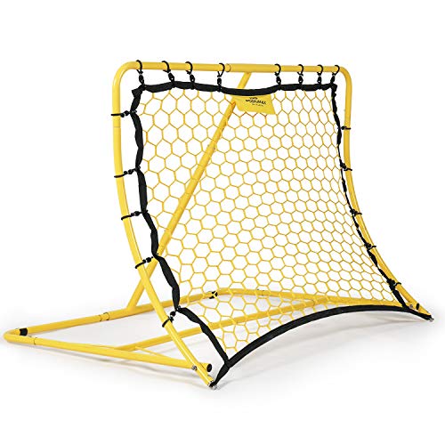 PodiuMax Portable Soccer Trainer, Rebounder Net with Adjustable Angle | Perfect for Team and Solo Training