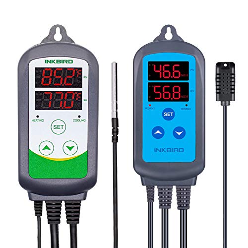 Inkbird ITC-308 Temperature Controller with IHC-200 Humidity Controller