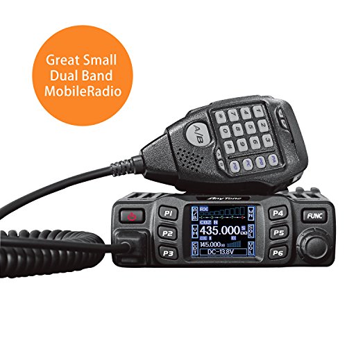 AnyTone AT-778UV Dual Band Transceiver Mobile Radio VHF/Uhf Two Way Amateur Radio