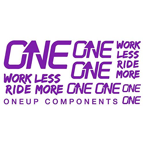 OneUp Components Handlebar Decal Kit Purple, Kit