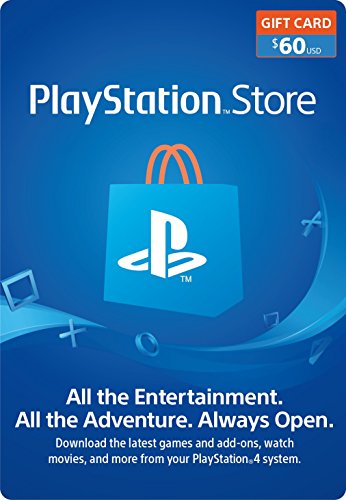 $60 PlayStation Store Gift Card [Digital Code]