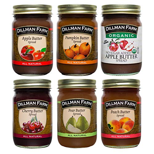 Dillman Farm 6 Piece Fruit Butter Variety Pack