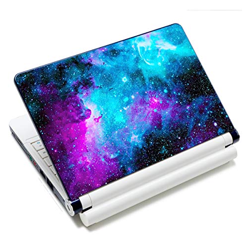 Laptop Skin Vinyl Sticker Decal, 12' 13' 13.3' 14' 15' 15.4' 15.6 inch Laptop Skin Sticker Cover Art Decal Protector Fits HP Dell Lenovo Compaq Apple Asus Acer (Galaxy)