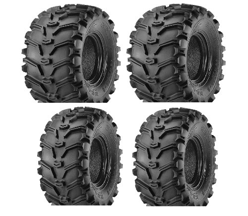 2 FRONT 25-8-12 & 2 REAR 25-10-12 ATV Kenda Bearclaw TIRES