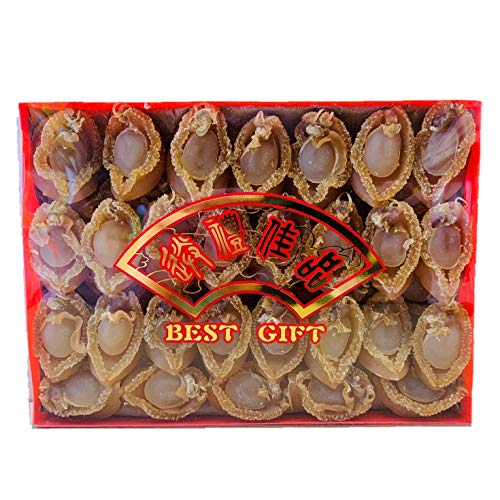 Dried Seafood Supreme Dalian Abalone (8Oz. Gift Box) (Medium Size)