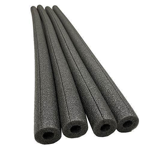 Foam King Pipe Insulation for 1/2' copper pipe, 3 ft length, Pack of 4