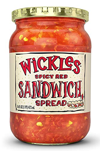 Wickles Spicy Red Sandwich Spread, 16 OZ (Pack - 1)