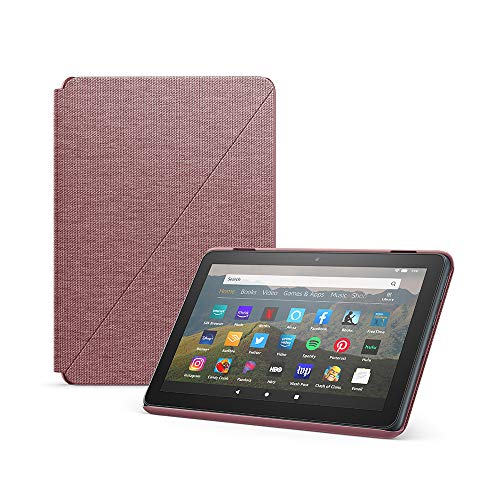 Amazon Fire HD 8 Cover, compatible with 10th generation tablet, 2020 release, Plum