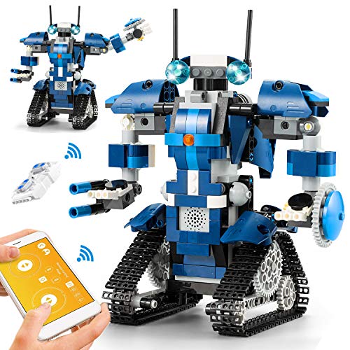 CIRO Robot Building Kits for Kids, STEM Remote Controlled Toys Educational Learning Science Building Gifts for Boys and Girls Ages 8-12