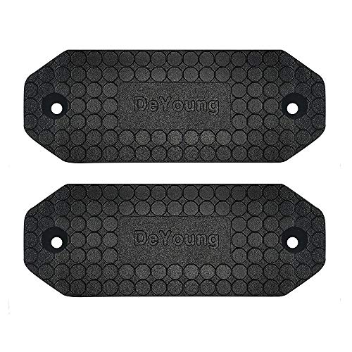 DeYoung Gun Magnet 2-Pack, 46lbs Rated Magnetic Gun Mount, Anti Scratch HQ Rubber Coated, Concealed Firearm Holder for Rifle Pistol Magazines in Vehicle Truck Car Wall and Desk (2)