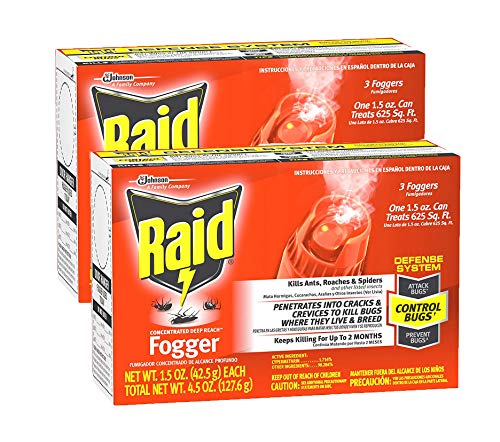 Raid Concentrated Deep Reach Fogger (Pack - 2)