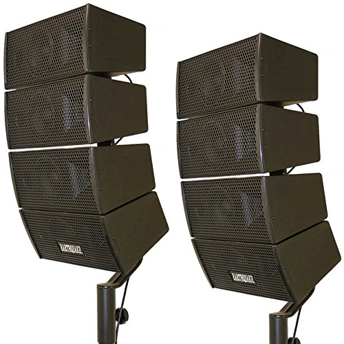 Earthquake Sound DJ-Quake 4x 4-inch Array Speakers, Set of 2