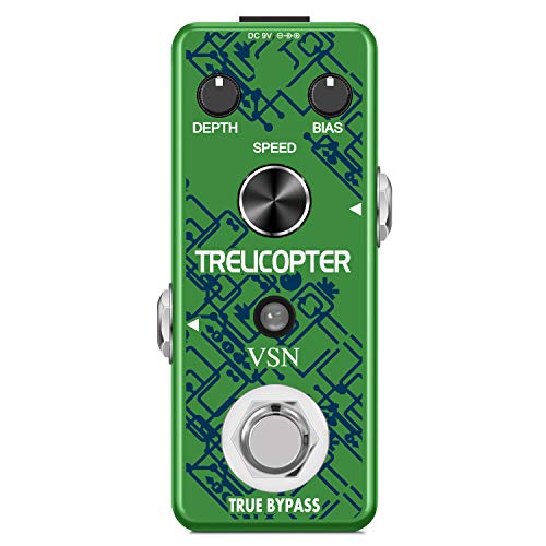 VSN Trelicopter Effects Pedals Guitar Tremolo Pedal True Bypass