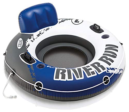 Intex River Run I Sport Lounge, Inflatable Water Float, 53' Diameter