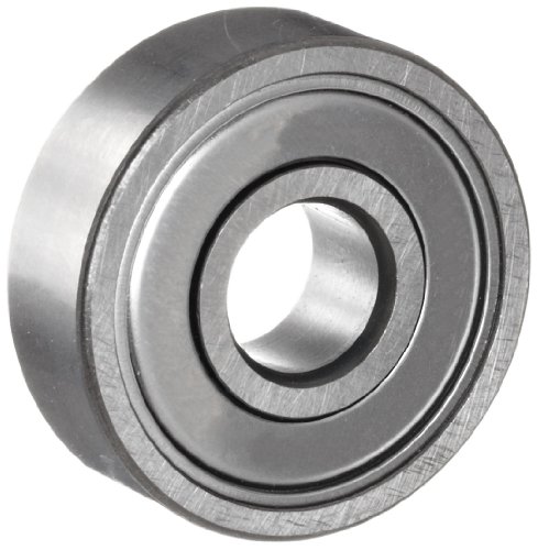 NSK 6203ZZ Deep Groove Ball Bearing, Single Row, Double Shielded, Pressed Steel Cage, Normal Clearance, Metric, 17mm Bore, 40mm OD, 12mm Width, 17000rpm Maximum Rotational Speed, 1079lbf Static Load Capacity, 2147lbf Dynamic Load Capacity