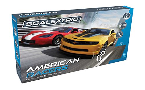 Scalextric American Racers 1:32 Slot Car Race Track C1364T Playset
