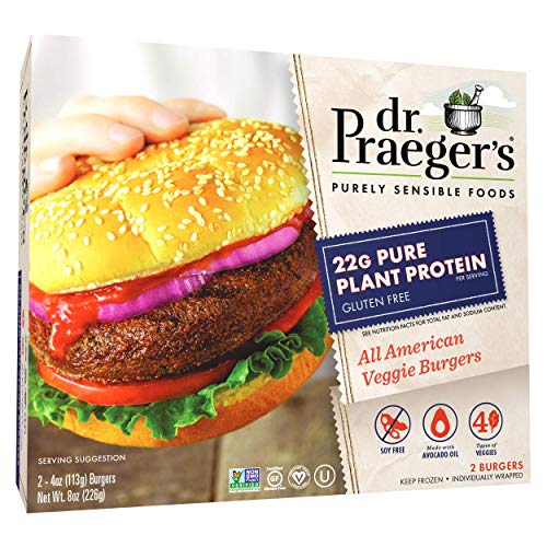 Dr. Praeger's All American Veggie Burger, 2 Count (Frozen)