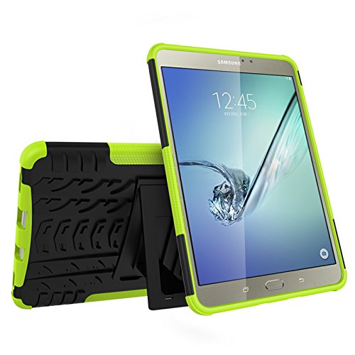 Galaxy Tab S2 8.0 (SM-T710 / T713 / T715) Case, YMH Full-Body [Heavy Duty] & [Shock Proof] Hybrid Armor Protective Silicone Case with Kickstand for Samsung Galaxy Tab S2 8.0 (6)