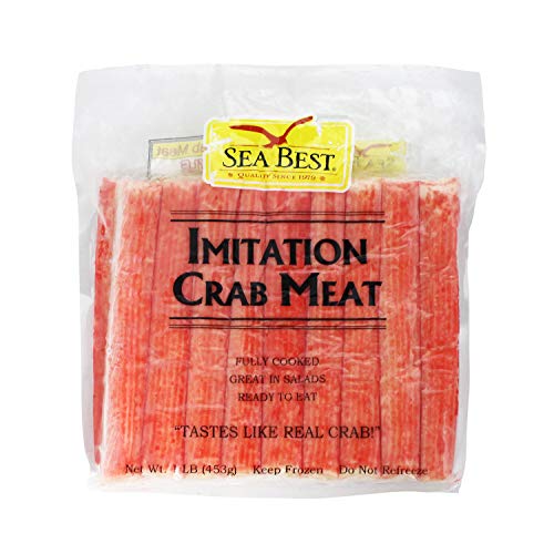 Sea Best Imitation Crabmeat Sticks, 16 Ounce (Pack of 30)