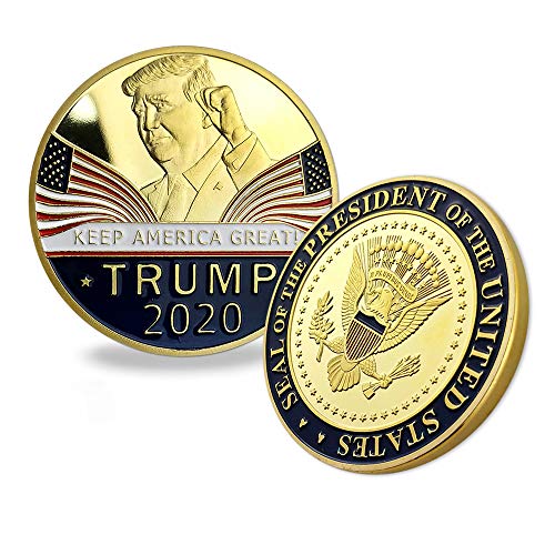 Trump Coin 2020 Keep America Great - United States Presidential Challenge Coin Collectible