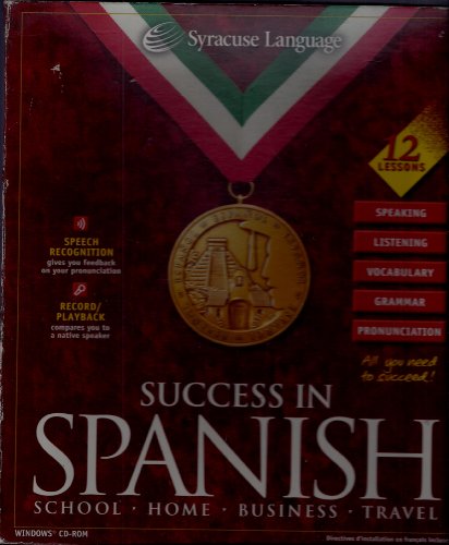 Success in Spanish Kit: Includes Dictionary, Manual and 3.1 Windows 95 Cd-Rom