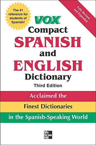 Vox Compact Spanish and English Dictionary, 3rd Edition