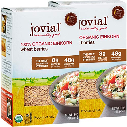 Jovial Foods Organic Einkorn Wheat Berries, 16.0-Ounce