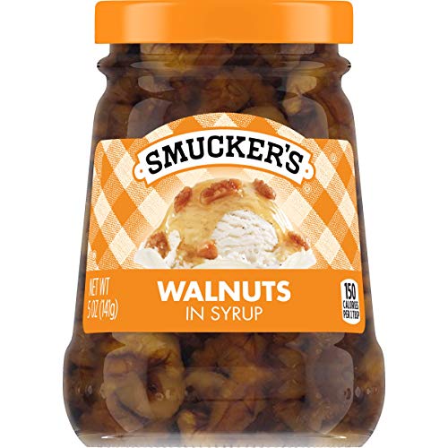 Smucker's Walnuts in Syrup Topping, 5 Ounces (Pack of 6)