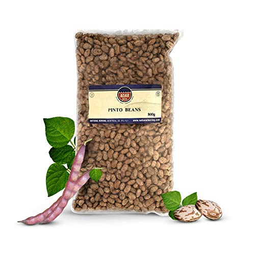 ADAR Dry Pinto Beans, 2 Bags,Total of 3.5 LBS | Dried Kosher Clean Legumes, Vegan Friendly | Fresh Delicious Flavor for Soups, Salads, Meals, | 56-Oz.