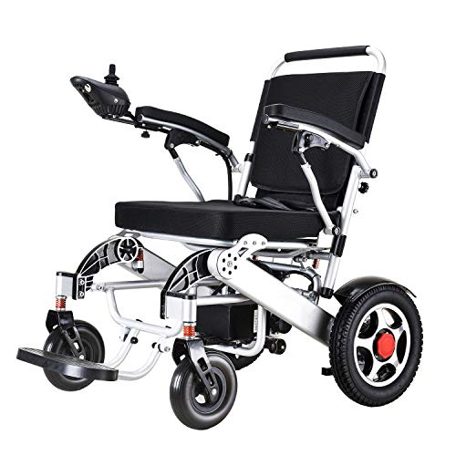 EZ-Pro Rider XL Aviation Approved Electric Powerful Dual 500 Watts Motorized Easy Foldable Lightweight Scooter Wheelchair