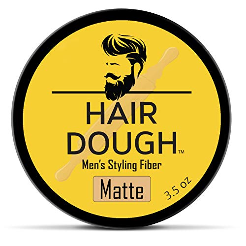 Hair Dough Styling Clay For Men, Matte Finish Molding Hair Wax Paste Quiff, Strong Hold Without The Shine