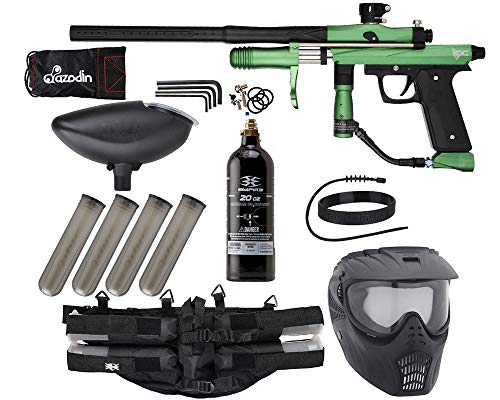 Action Village Azodin KPC Pump Paintball Gun Epic Package Kit (Green/Black)