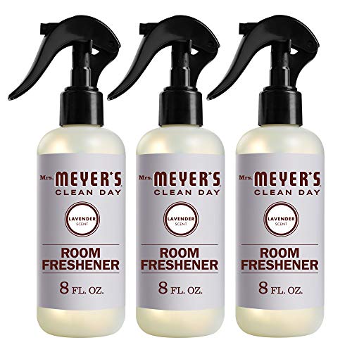 Mrs. Meyer's Clean Day Room Freshener Spray, Instantly Freshens the Air with Lavender Scent, 8 oz- Pack of 3