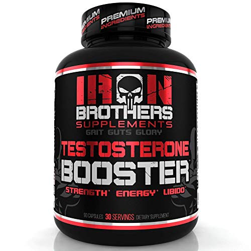 Testosterone Booster for Men - Estrogen Blocker - Supplement Natural Energy, Strength & Stamina - Lean Muscle Growth - Promotes Fat Loss - Increase Male Performance (1 Bottle ) 90 Capsules/Pills