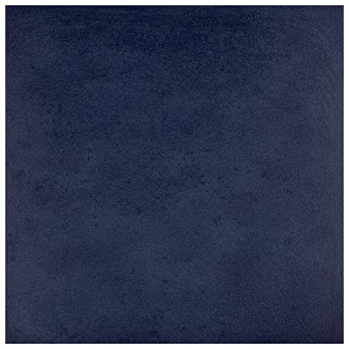 SomerTile S1FNU14SBB, Blue FNU14SBB Simbole Porcelain Floor and Wall Tile, 14.125' x 14.125', Blau, 14.13' x 14.13' x 0.42', 8