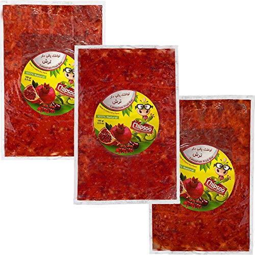 Chipsoo - Lavashak Persian Fruit Leather, (Pack of 3) 100gx3