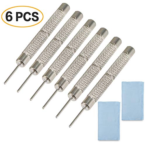 AOOHOOA Cellphones SIM Card Tray Opening Removal Tool Ejector Pin Suitable for Most Smartphone (6 PCS+2 PCS of Cleaning Cloth)