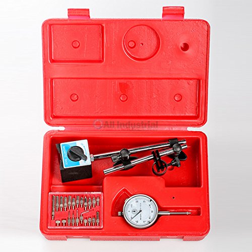 All Industrial Tool Supply TR72020 Dial Indicator (Magnetic Base & Point Precision Inspection Set)