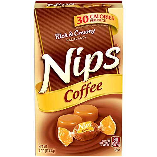 Nips Coffee Candy, 4-Ounce Boxes (Pack of 12)