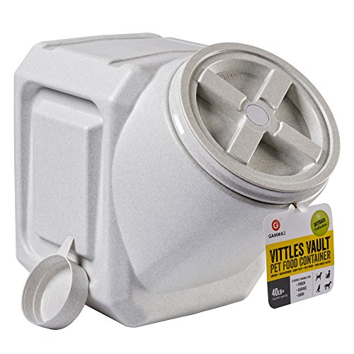 Gamma2 Vittles Vault Outback Stackable 40 lb Airtight Pet Food Storage Container