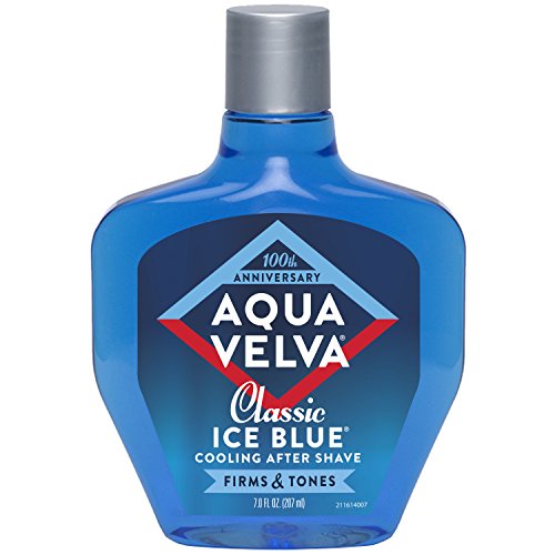 Aqua Velva After Shave for Men, Classic Ice Blue, 7 Ounce