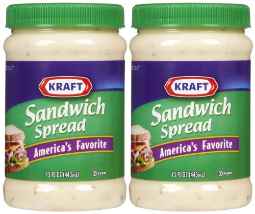 Kraft Sandwich Spread, 15 oz, 2 Pack