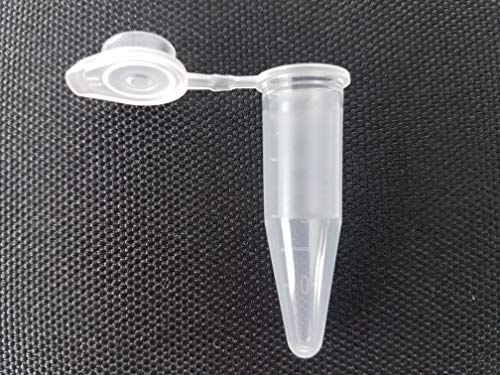 Polypropylene 1.5 ml Micro-centrifuge Tube with Snap Cap, Natural (Pack of 500)