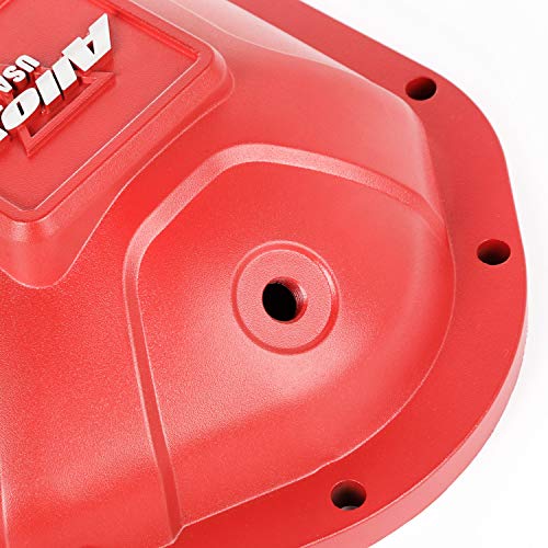 Outland 11212 Red Aluminum Differential Cover for Dana 44, 1 Pack