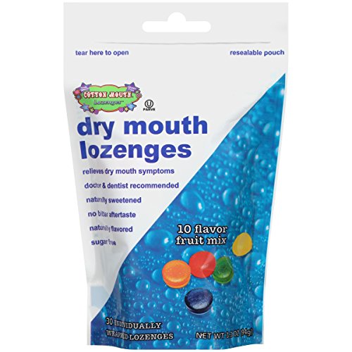 Cotton Mouth Dry Mouth Lozenges Fruit Mix Bag