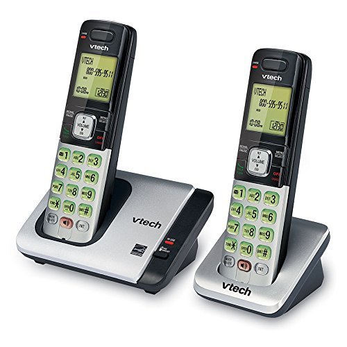 VTech CS6719-2 2-Handset Expandable Cordless Phone with Caller ID/Call Waiting, Handset Intercom & Backlit Display/Keypad
