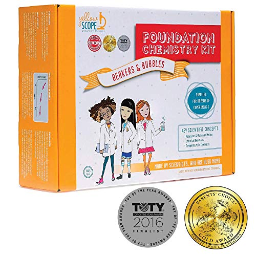 Yellow Scope | Foundation Chemistry Kit: Fun & Educational Science/STEM Experiments for Kids