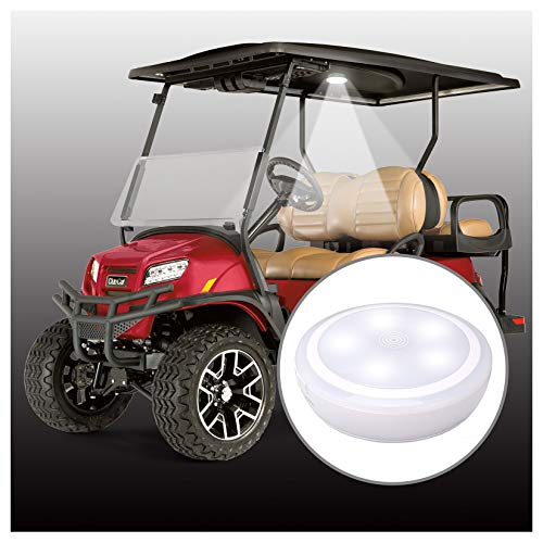 10L0L Golf Cart Roof Touch LED Light Fit for Club Car EZGO Yamaha, USB Rechargeable Wireless Light Stick-on Anywhere with Strong Adhesive for Golf Cart
